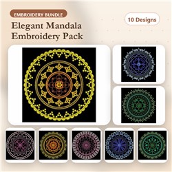 Fancy Round Quilt