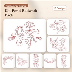 Redwork Goldfish