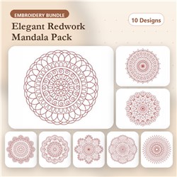 Redwork Quilt Blocks