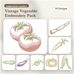 Sketched Vegetables