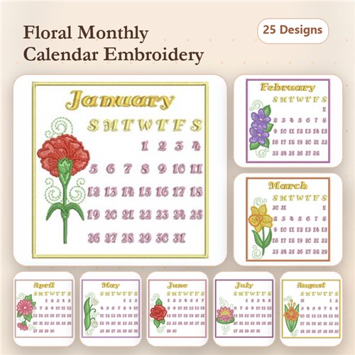 2014 Floral Calendar