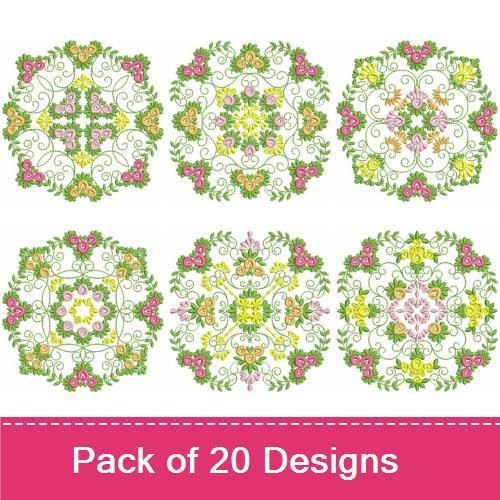 Floral Quilt Blocks
