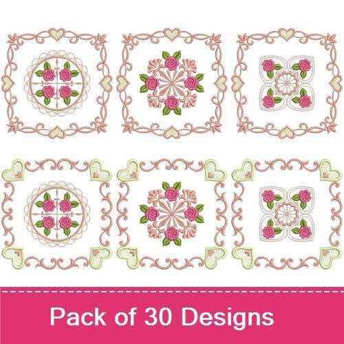 Brilliant Rose Quilt 2