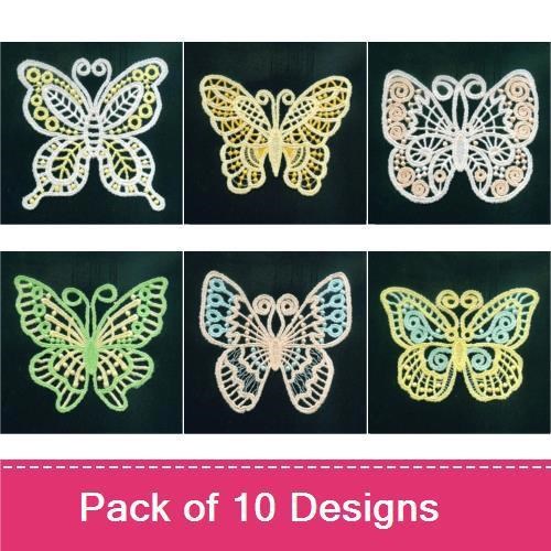 FSL Butterfly Ornaments