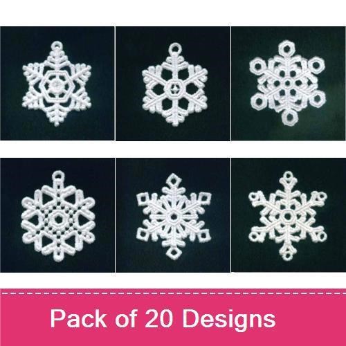 FSL Tiny Snowflakes
