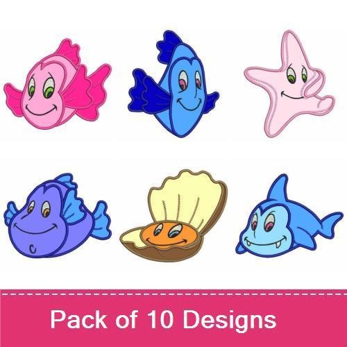 Applique Sea Friends