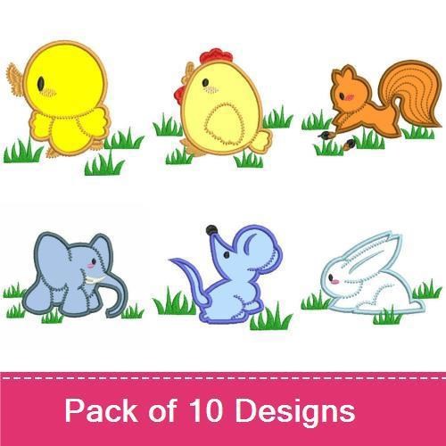 Applique Animals