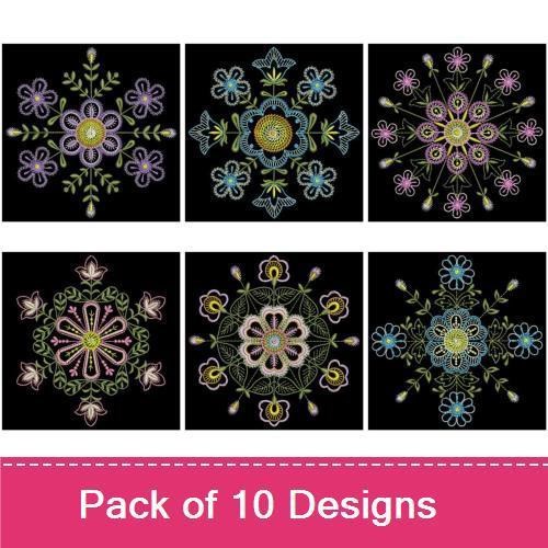 Jacobean Quilt Blocks 2