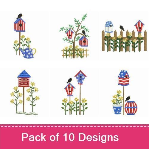 Patriotic Birdhouse
