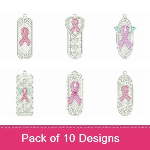 FSL Pink Ribbon Bookmarks