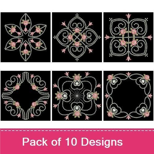 Candlewick Rose Quilt