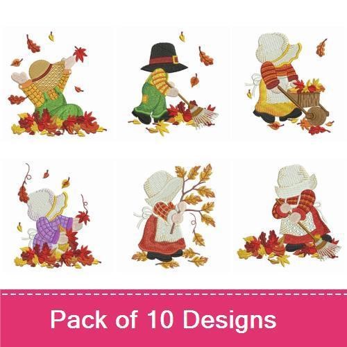 Sunbonnets in Autumn