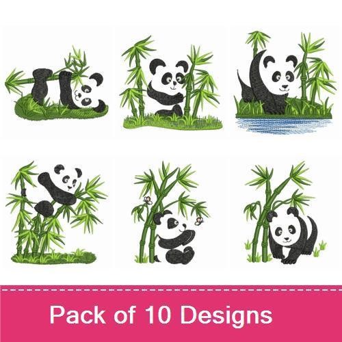 Panda Bears Blank