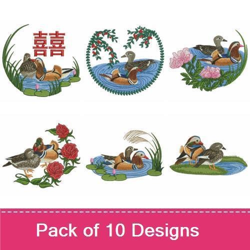 Chinese Mandarin Ducks