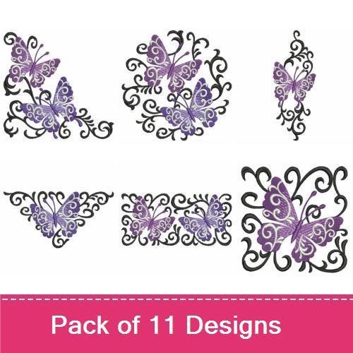 Butterfly Scroll