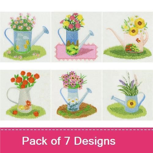 Flowering Watering Can 2