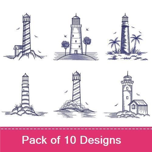 Bluework Lighthouses