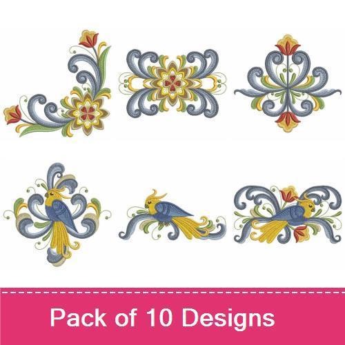 Rosemaling Decor 3