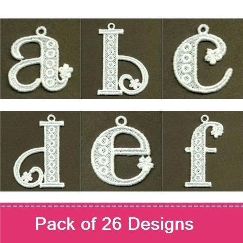 FSL Crystal Alphabets Lower Case