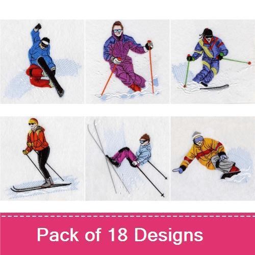 Skiing
