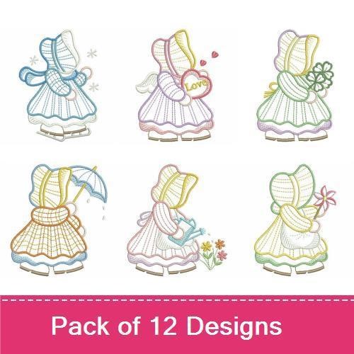 Monthly Sunbonnet Sue