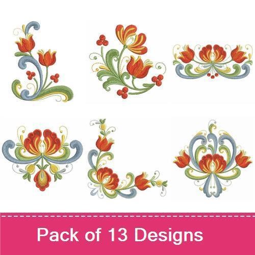 Rosemaling Decor 4
