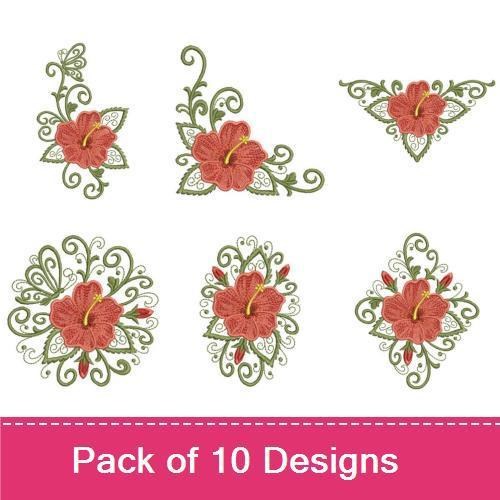 Art Deco Hibiscus