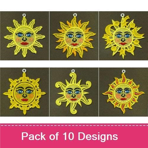 FSL Sun Ornaments