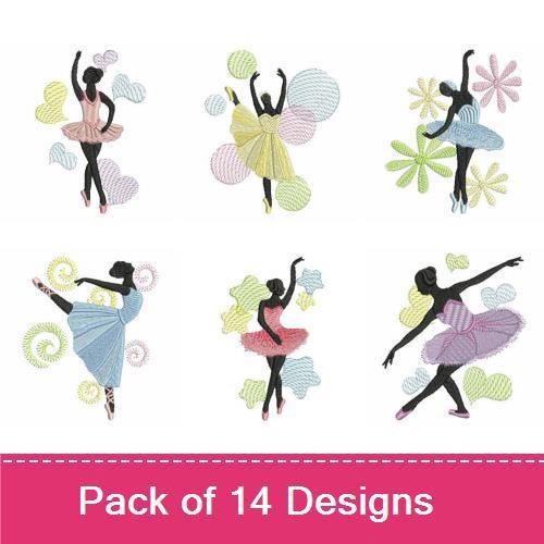 Ballerina Silhouettes 2