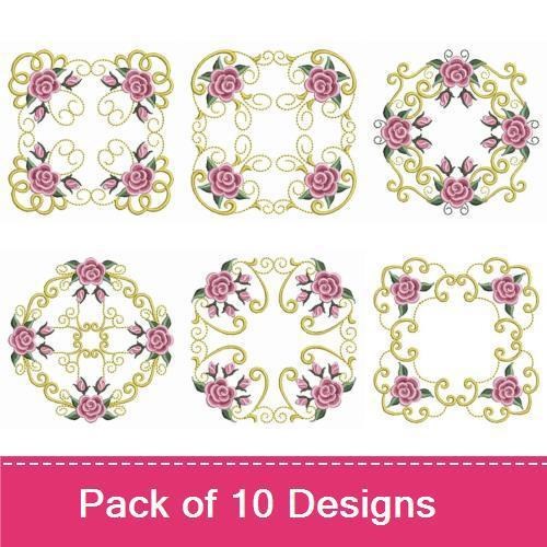 Pearl Roses Quilt 6