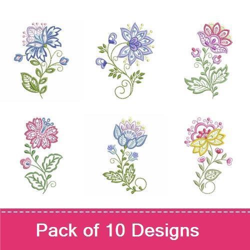 Vintage Jacobean Floral 3