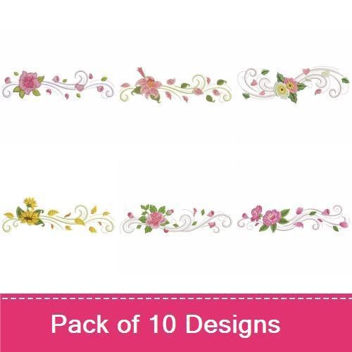 Flying Petal Borders