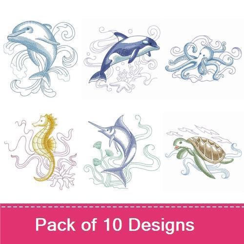 Sketched Sealife
