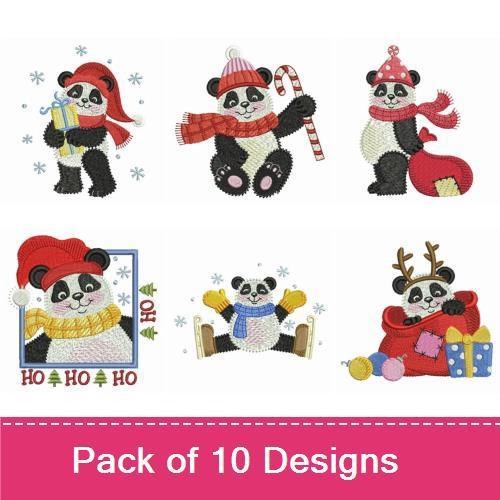 Christmas Panda