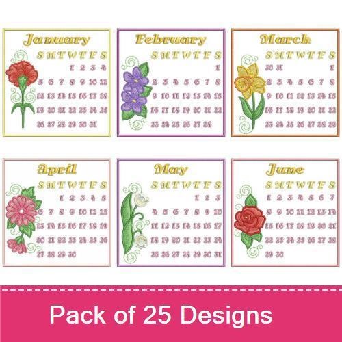 2014 Floral Calendar