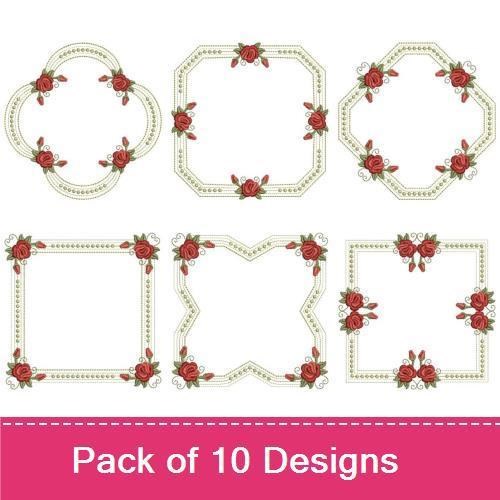 Red Roses Frame