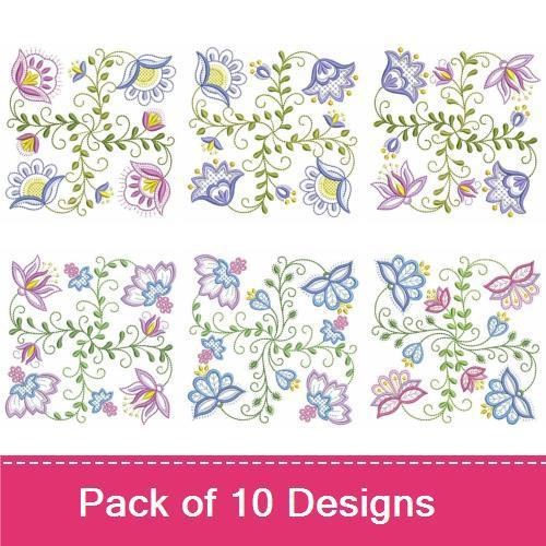 Vintage Jacobean Quilt 4