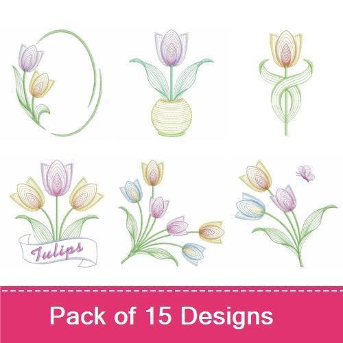 Vintage Tulips