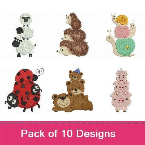 Stacked Animals 2