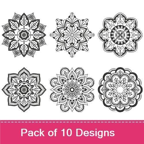 Blackwork Quilt Pattern