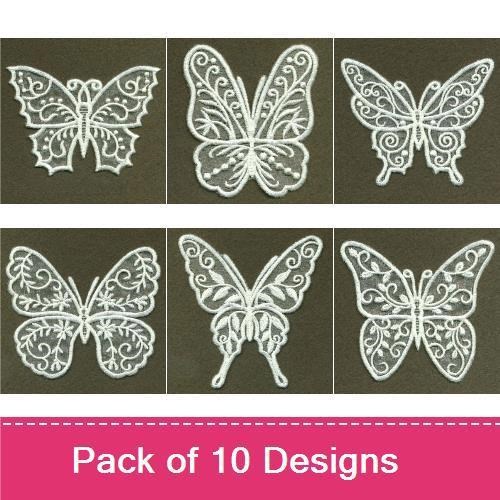 Organza Decorative Butterflies