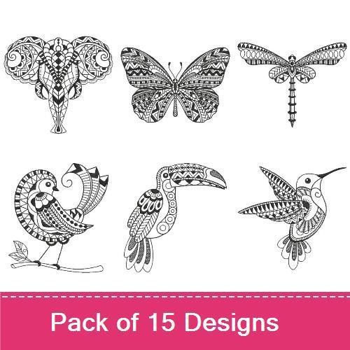 Blackwork Animals