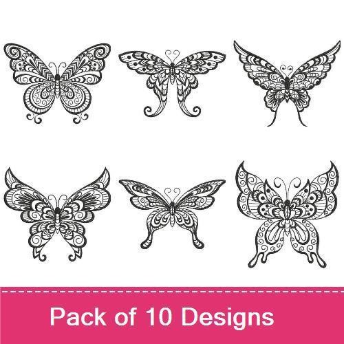 Blackwork Butterfly