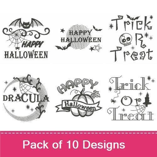 Blackwork Halloween