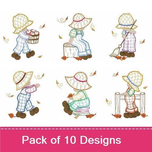 Autumn Sunbonnet Sam