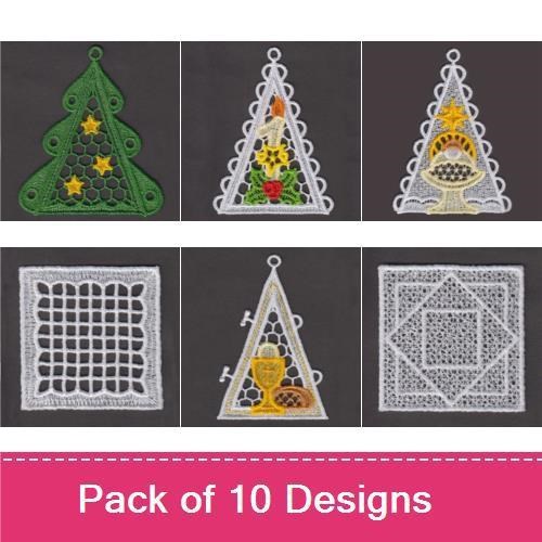 3D FSL Christmas Tea Lights