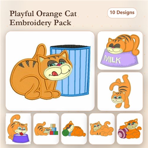 Applique Cats