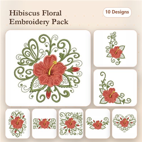 Art Deco Hibiscus Art Deco Hibiscus