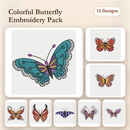 Artistic Butterflies