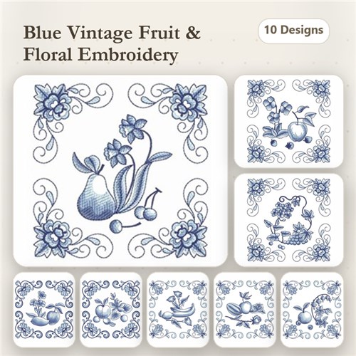 Blue Jacobean Fruits Blue Jacobean Fruits